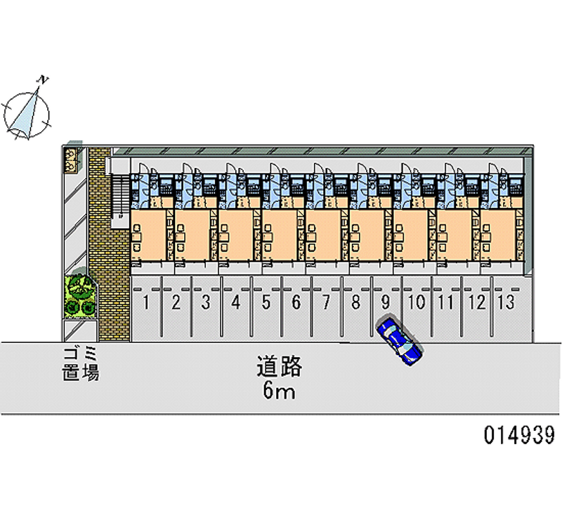 14939 Monthly parking lot