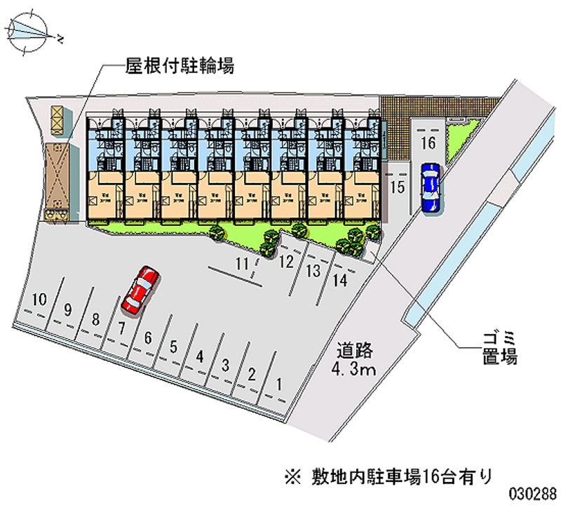 レオパレスＭａＳａ 月極駐車場