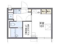 レオパレス板原 間取り図