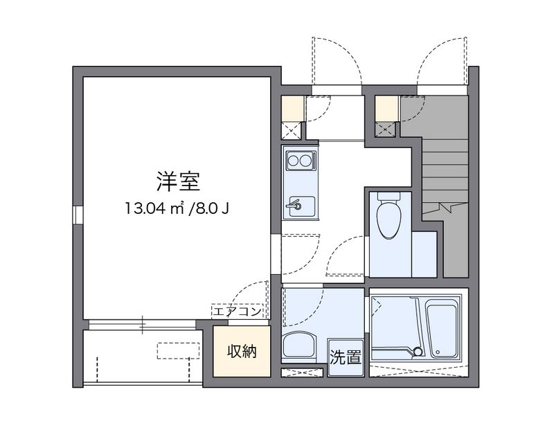 レオネクストポセイドンⅡ 間取り