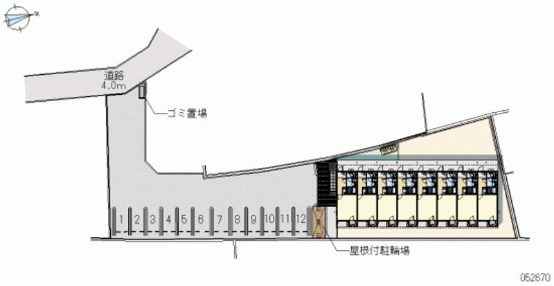 レオネクストＮＩＳＨＩＤＡ 月極駐車場