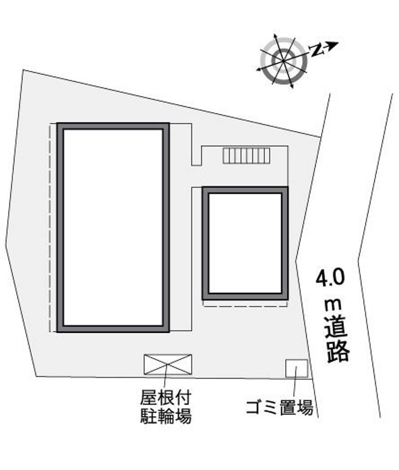 レオパレスアクシスⅡ 配置図