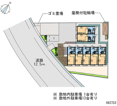 42753 Monthly parking lot