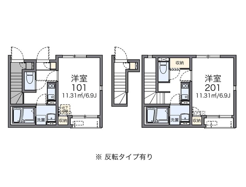 レオネクストシプレ 間取図