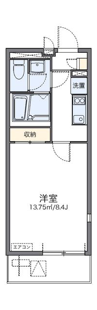 レオネクストスピネル 間取り図
