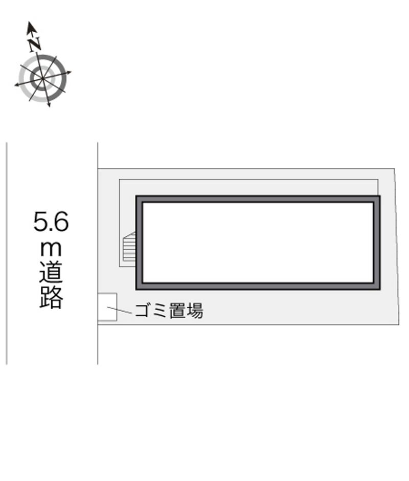 レオパレスアルカチコ 配置図