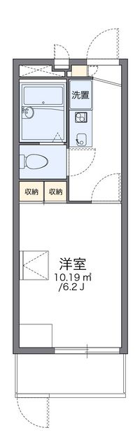 レオパレスフェリスⅡ 間取り図