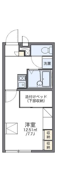 レオパレスコーポ　タイホー 間取り図