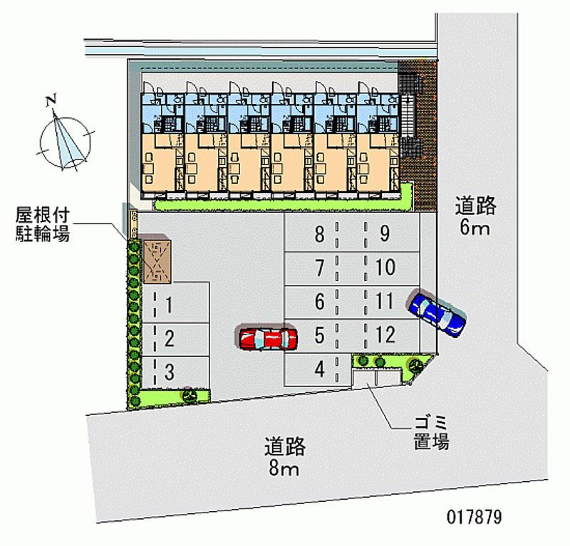 レオパレスアンソレイエ 月極駐車場