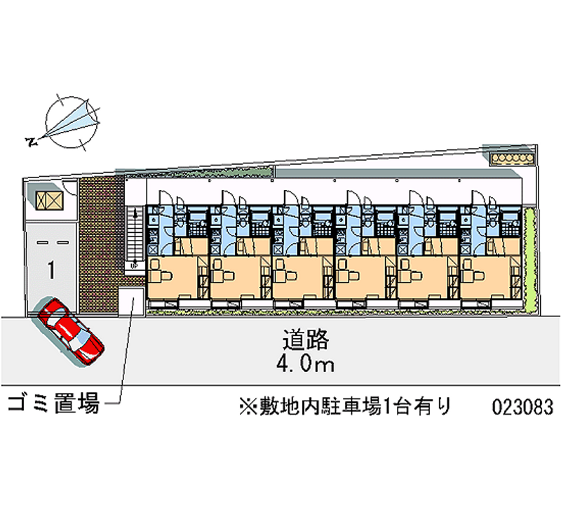 23083月租停車場