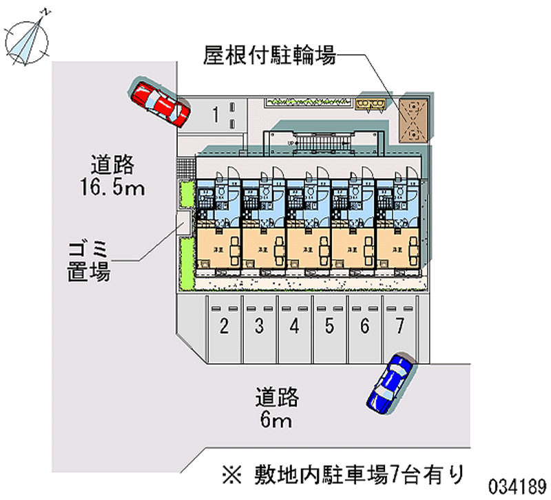 レオパレスハクヨウ 区画図