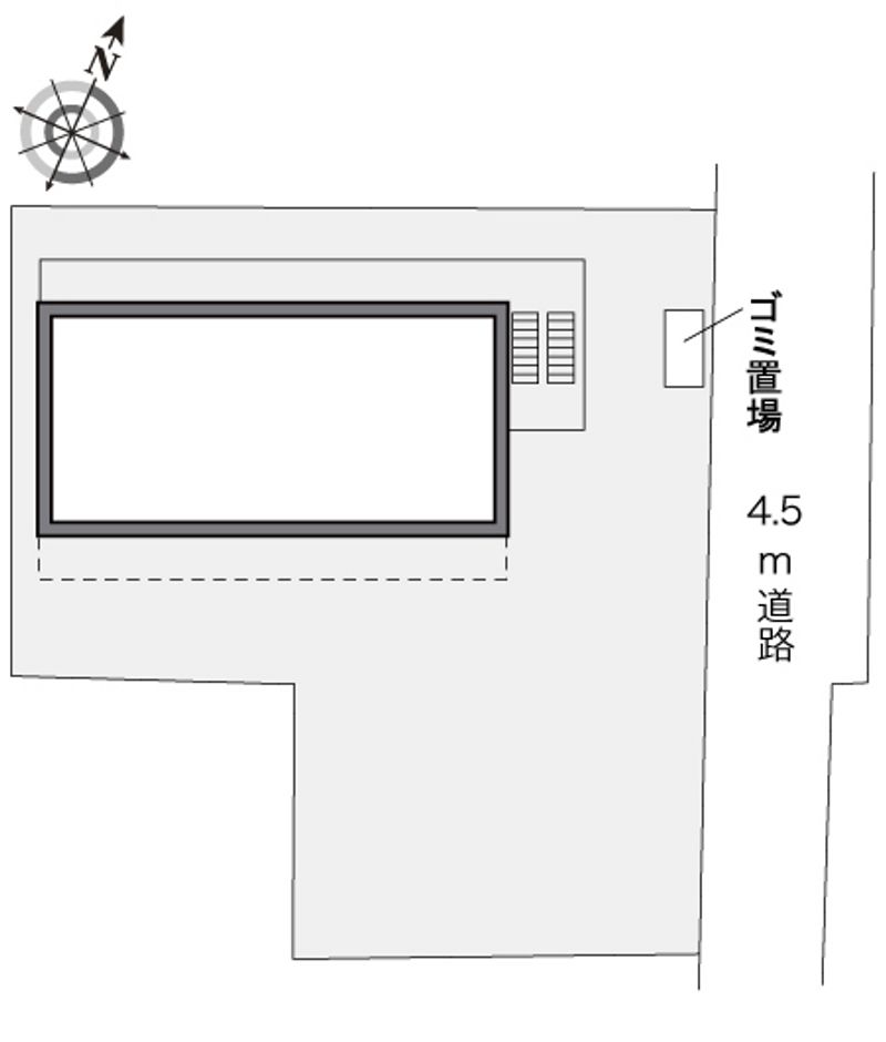 レオパレスレインボー 配置図