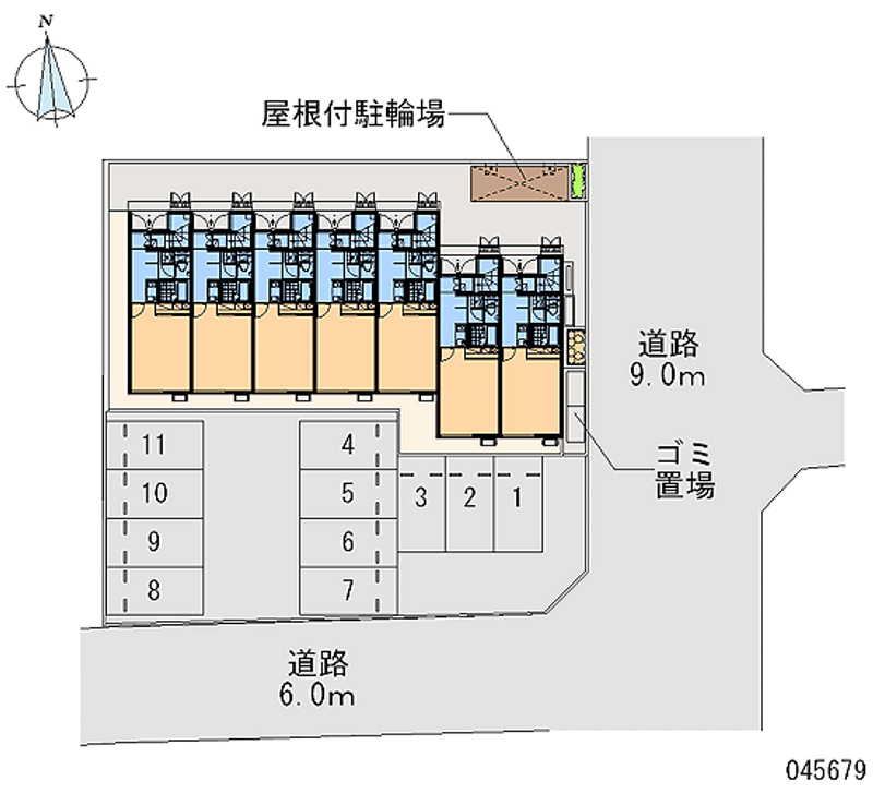 45679 bãi đậu xe hàng tháng