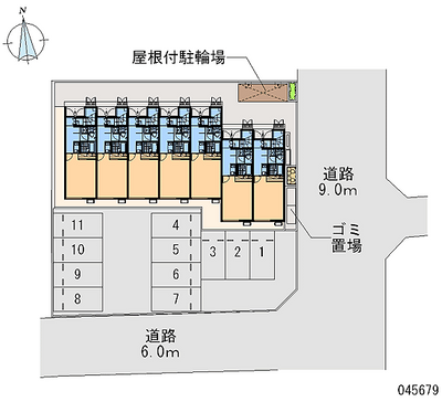 45679 Monthly parking lot