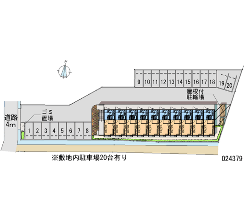 24379 bãi đậu xe hàng tháng