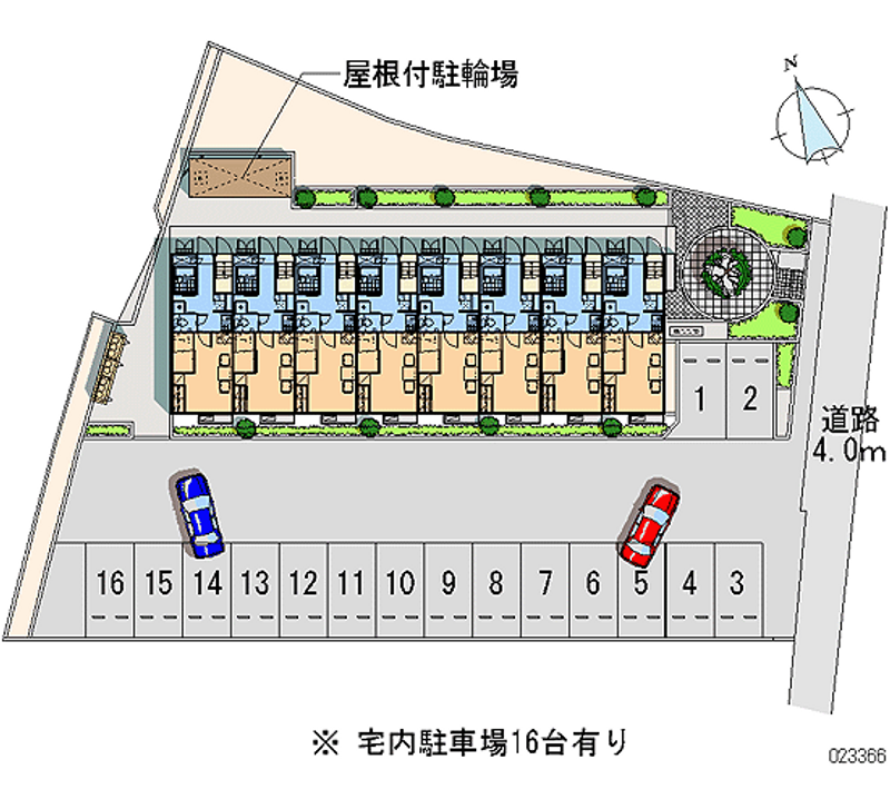 23366月租停車場