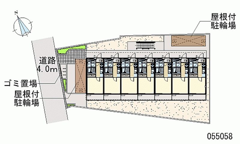レオネクスト日新大阪 区画図
