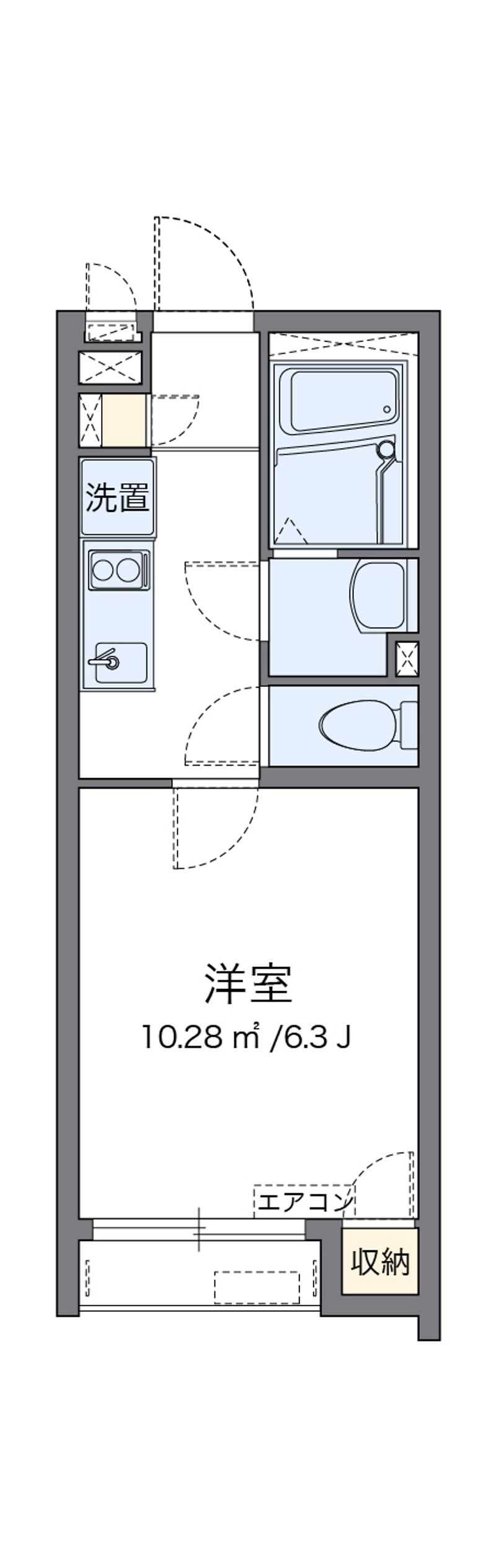 CLEINO Mirai Kobe Floor plan