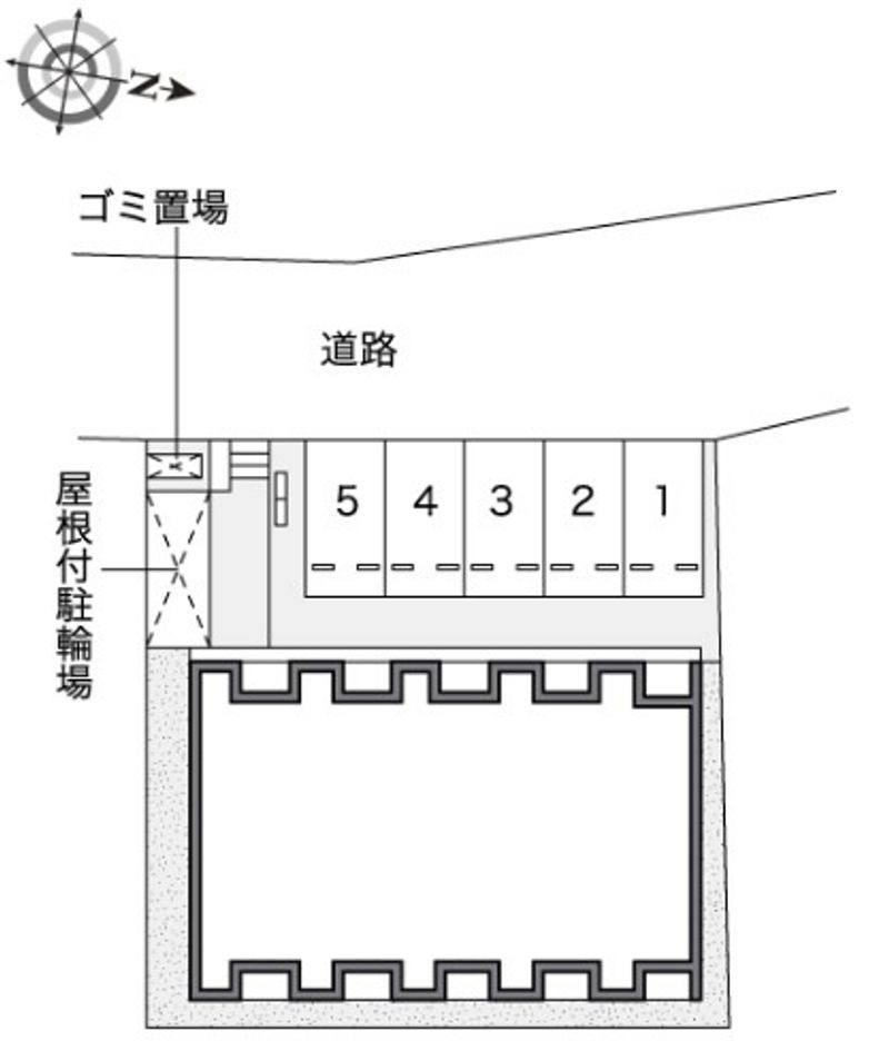 レオネクスト清心 駐車場
