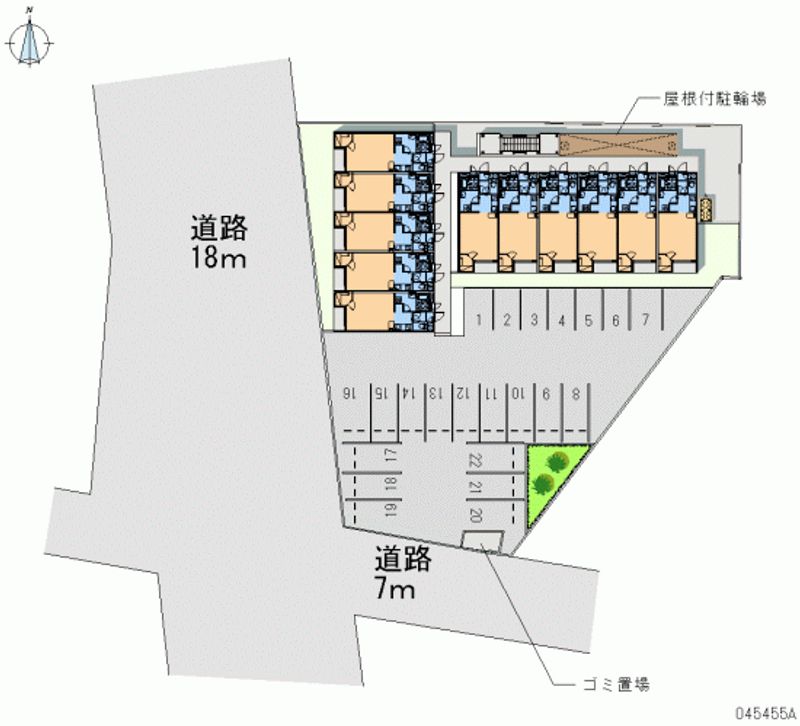 レオネクストイン園部 月極駐車場