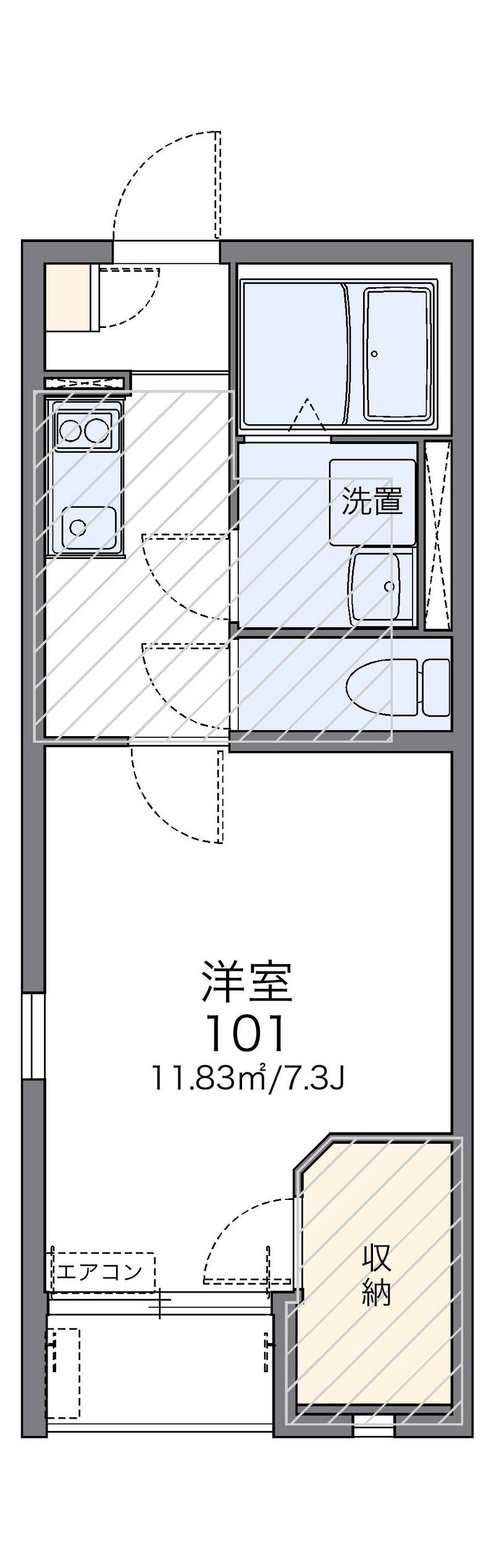 レオネクスト優 間取図