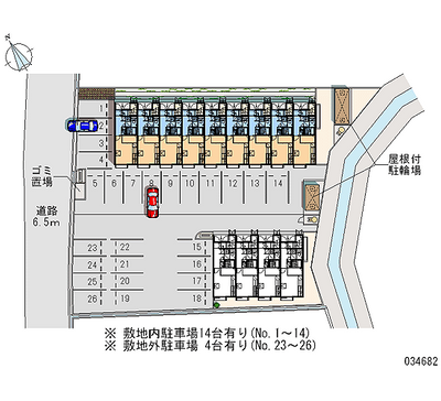 34682 Monthly parking lot