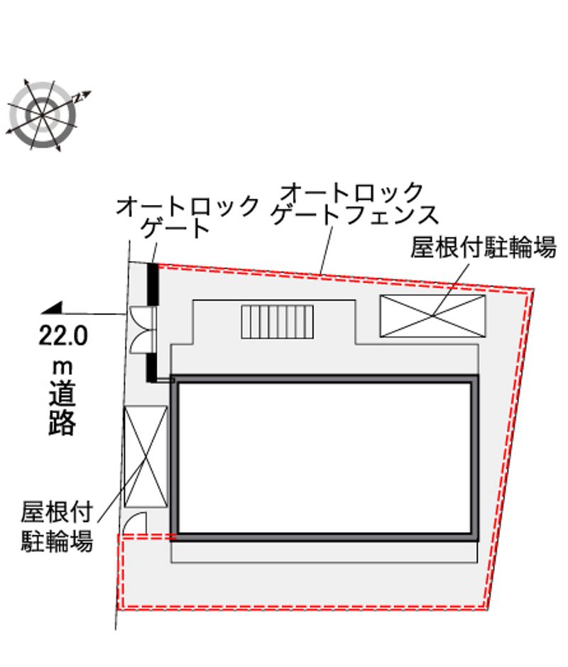 レオパレス雅 配置図