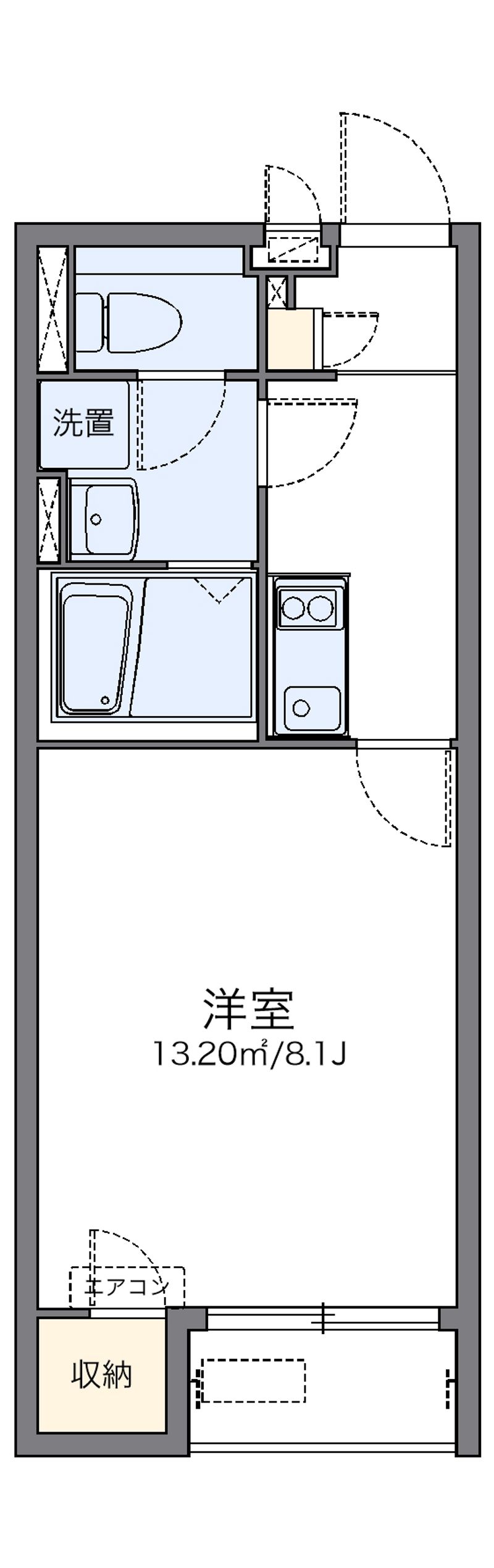 レオネクストますが 間取図