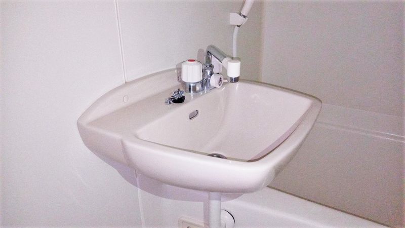 レオパレストダワンルームハイツ２ 洗面台