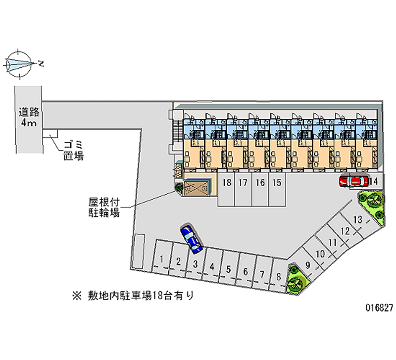 レオパレスユーアイ 月極駐車場