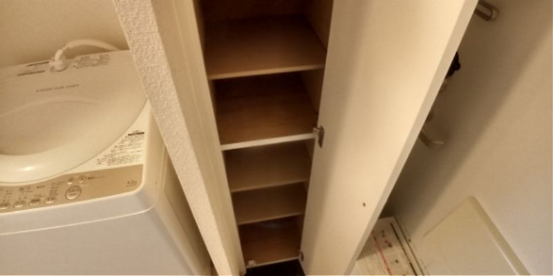 レオパレスサンシャインハイツ 収納