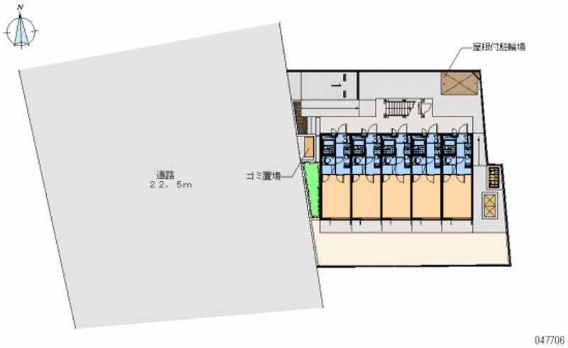 レオパレストレディア 月極駐車場