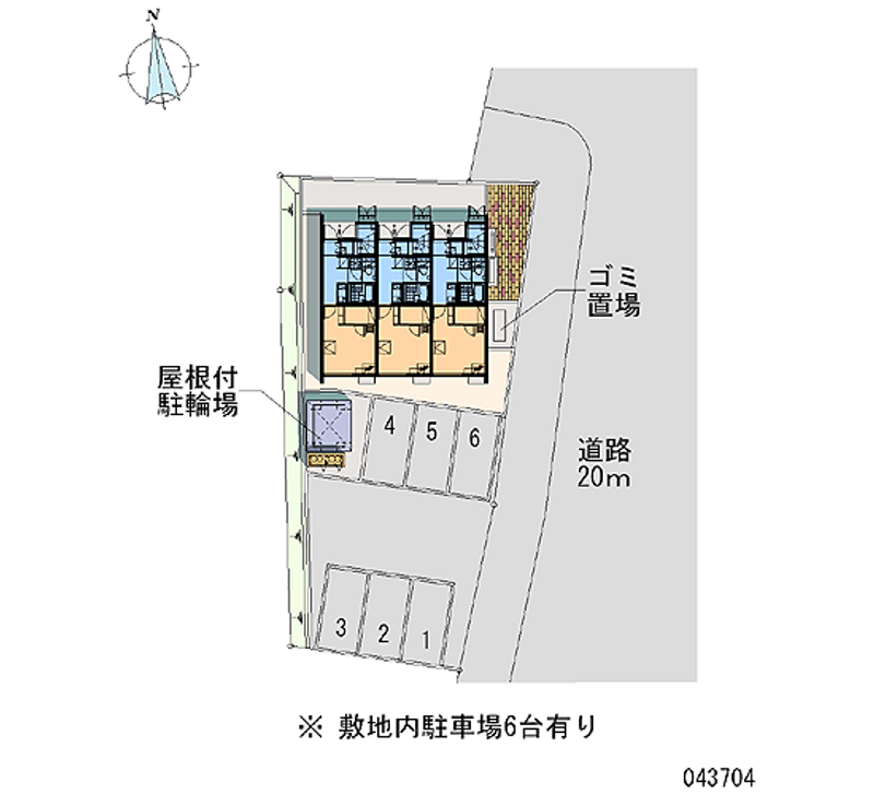 43704月租停车场