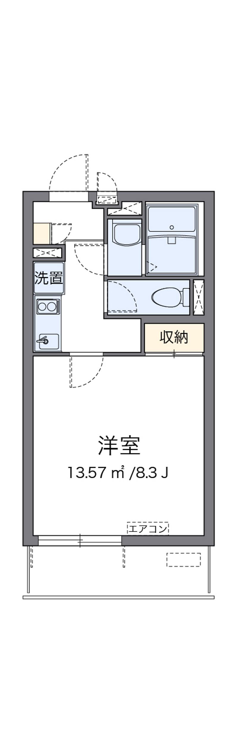 クレイノスペルデライト 間取図