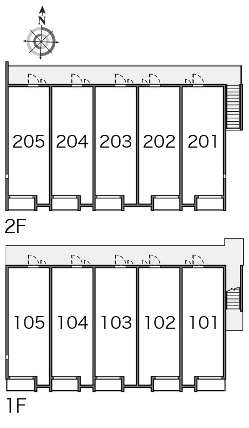 ミランダグランエスポワール 間取配置図