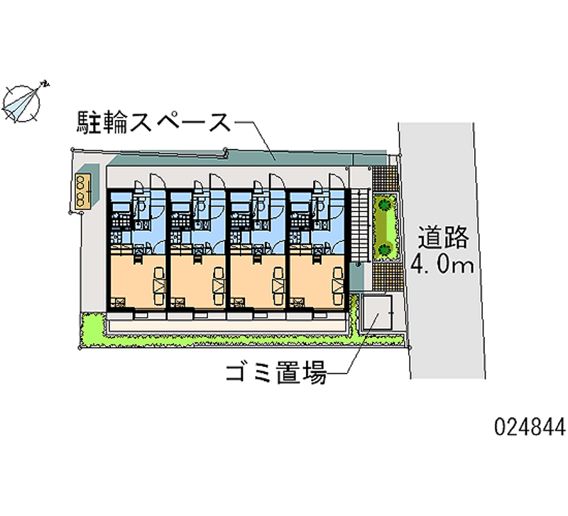 レオパレス大樹 区画図