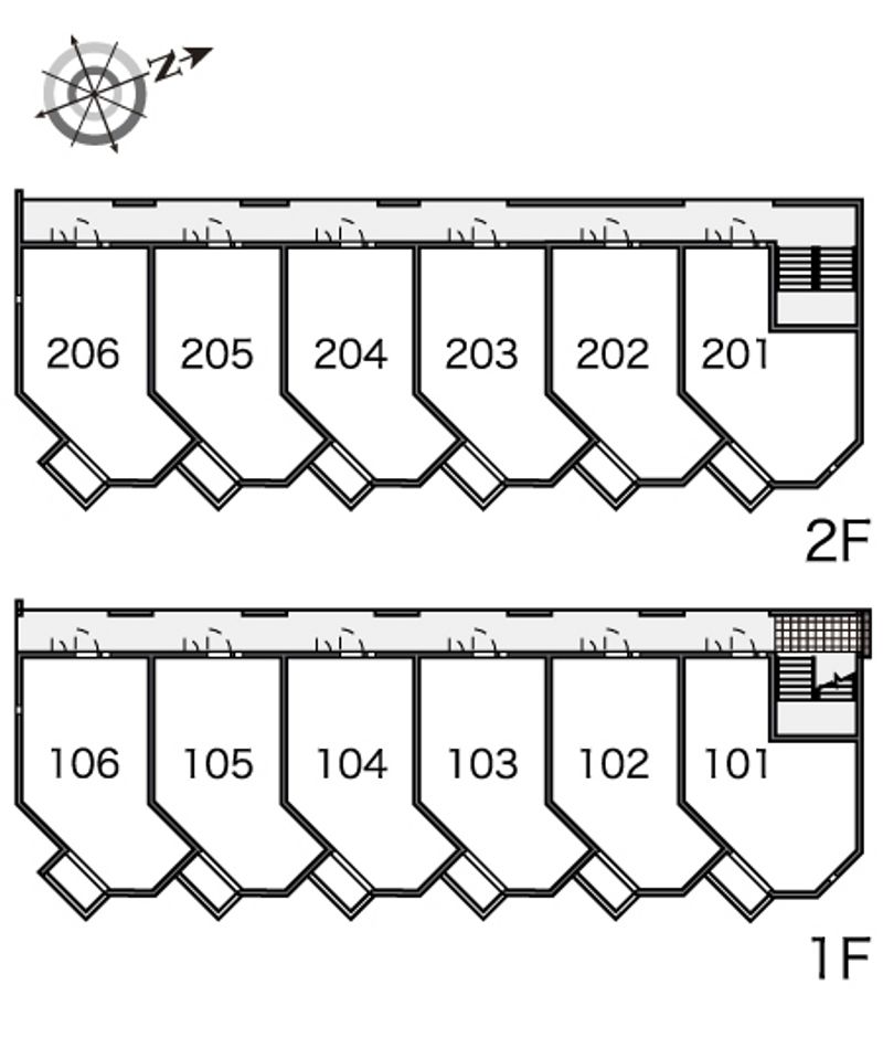 レオネクストくりの木 間取配置図