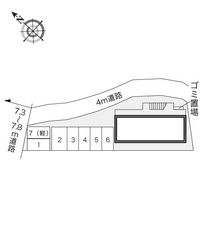 レオパレス並木 駐車場