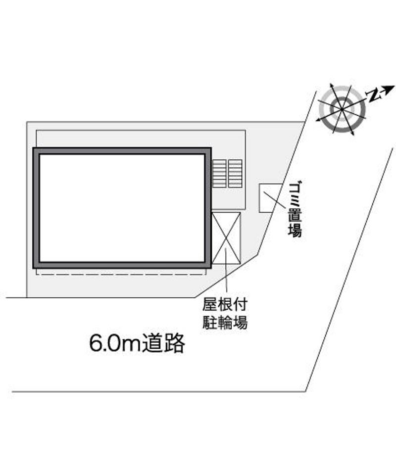 レオパレスエステートＫ 配置図