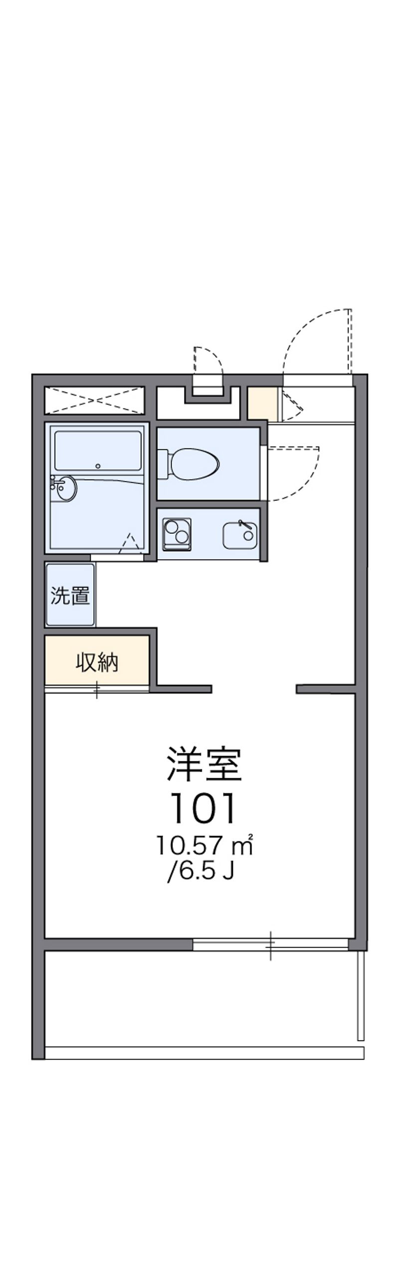 レオパレスＳｕｃｃｅｓｓ 間取図
