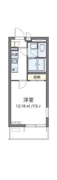 クレイノプレミール 間取り図