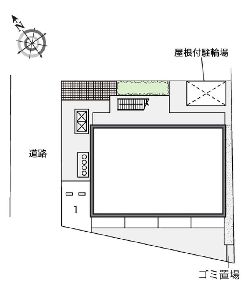 レオパレスデンファレ 配置図