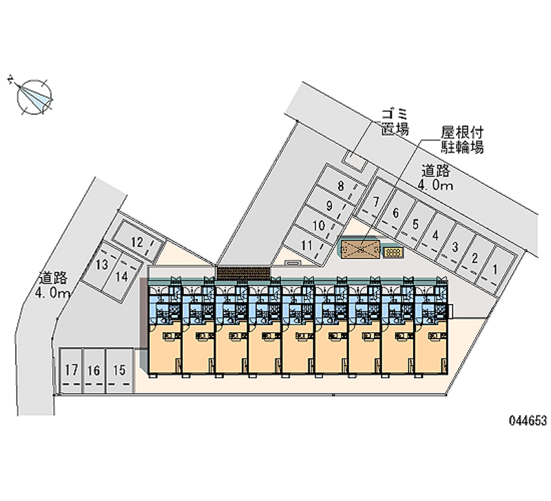 44653月租停車場