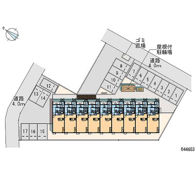 44653 Monthly parking lot