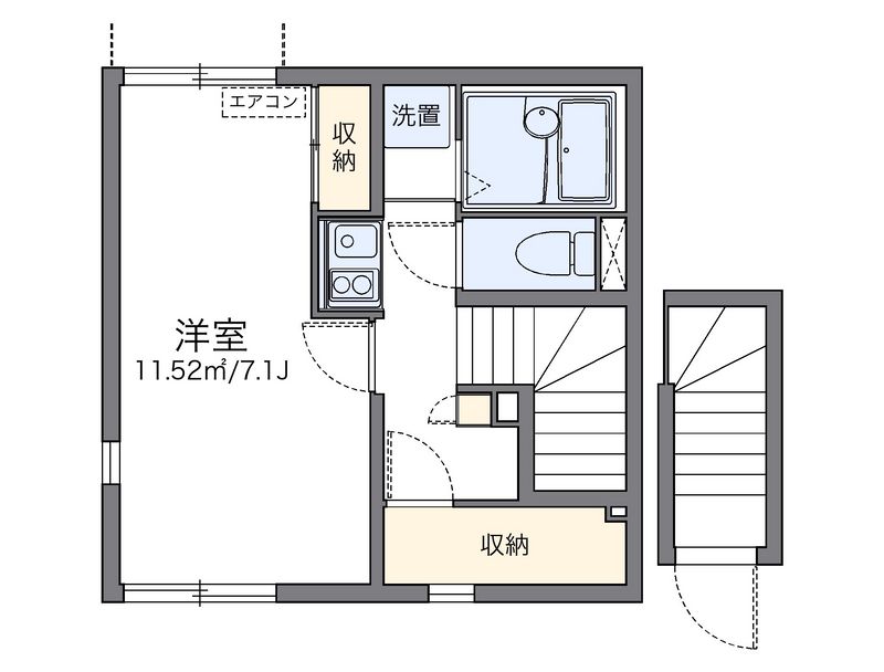 レオネクストプレシーウ 間取図