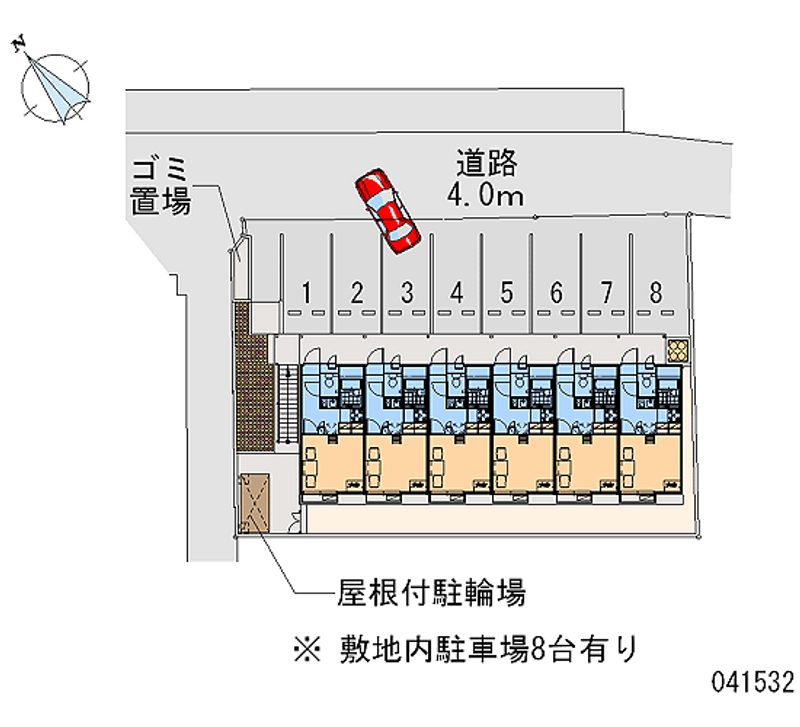 レオパレス国栄 月極駐車場