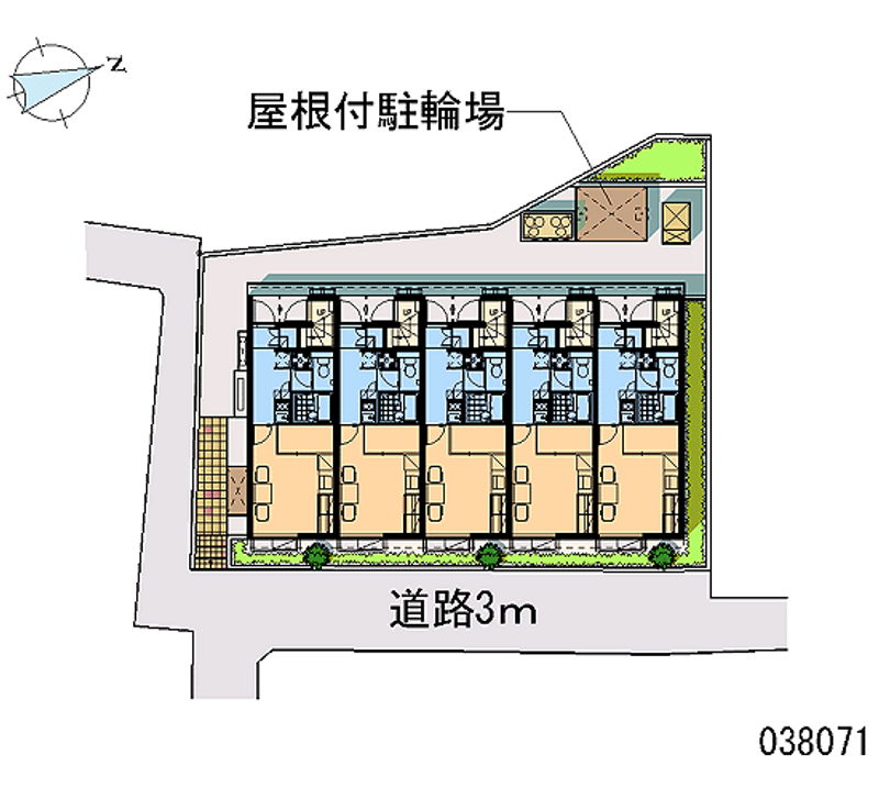 レオパレスＪｕｒａ 区画図