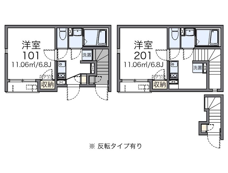 レオネクストエストⅢ 間取図