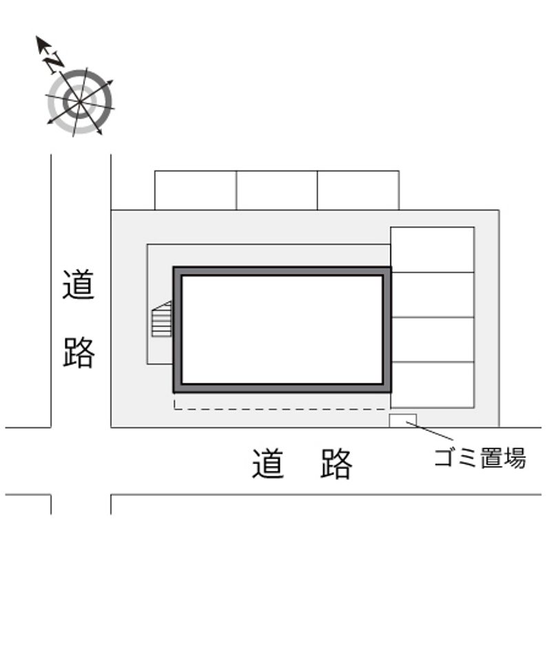 レオパレスミレニアム 配置図