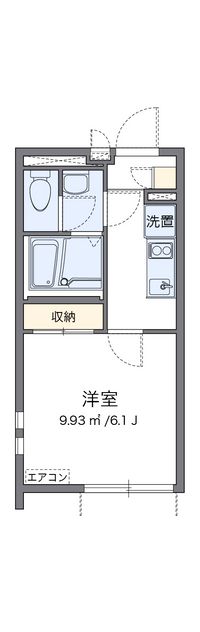 クレイノビューテラス恵比寿 間取り図